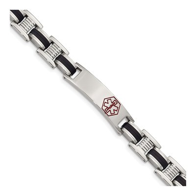 Stainless Steel Medical ID Bracelet