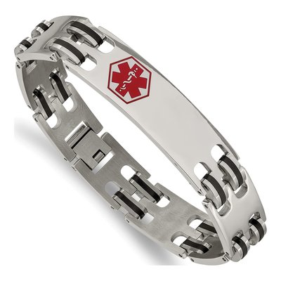 Stainless Steel Medical ID Bracelet – view 5