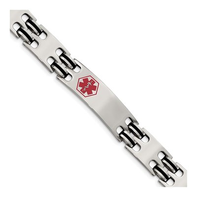 Stainless Steel Medical ID Bracelet