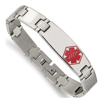 Stainless Steel Medical ID Bracelet – view 5