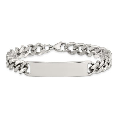 Stainless Steel Curb ID Bracelet – view 5