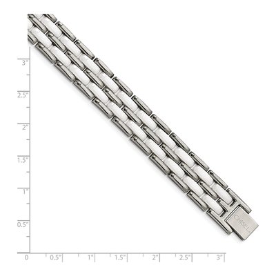 Stainless Steel Ceramic Link Bracelet – view 6
