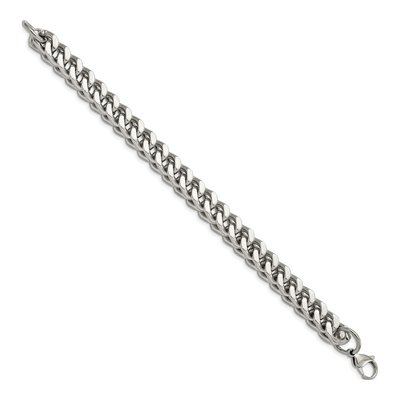 Men's Stainless Steel 10mm Wheat Chain Anklet – view 4