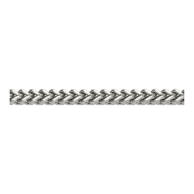 Men's Stainless Steel 10mm Wheat Chain Anklet – view 6