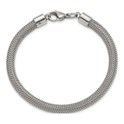 Stainless Steel 6mm Wire Chain Bracelet – view 5