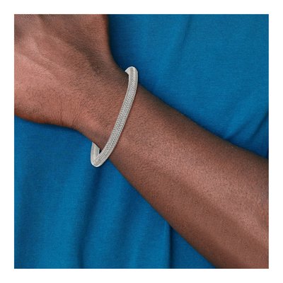 Stainless Steel 6mm Wire Chain Bracelet – view 7