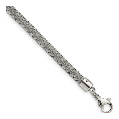 Stainless Steel 6mm Wire Chain Bracelet