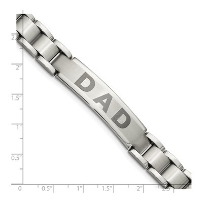 Stainless Steel DAD ID Bracelet – view 6