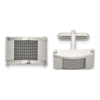 Men's Stainless Steel Cufflinks