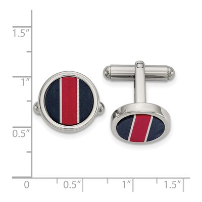 Men's Stainless Steel Cufflinks – view 2