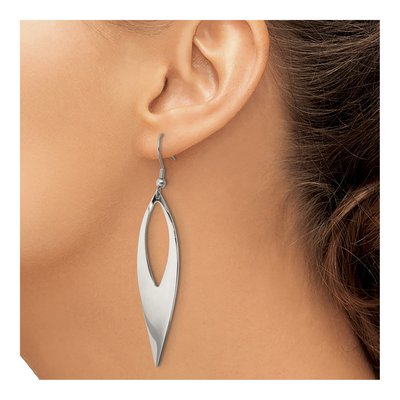 Stainless Steel Dangle Earrings – view 5