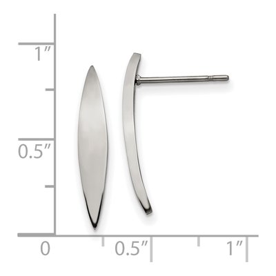 Stainless Steel Dangle Earrings – view 5