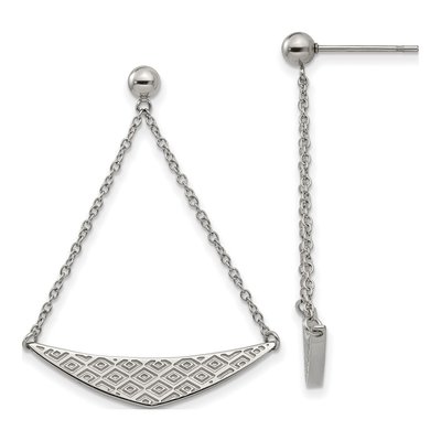 Stainless Steel Dangle Earrings
