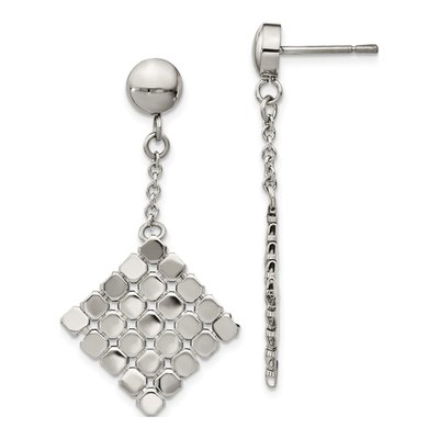 Stainless Steel Dangle Earrings