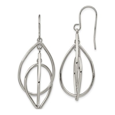 Stainless Steel Dangle Earrings