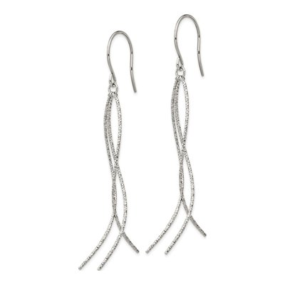 Stainless Steel Dangle Earrings – view 3