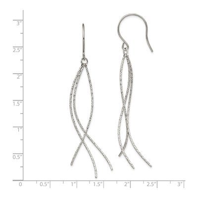 Stainless Steel Dangle Earrings – view 5