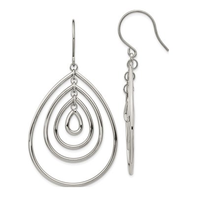Stainless Steel Dangle Earrings