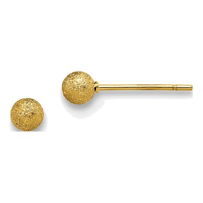Stainless Steel Ball Stud Earrings