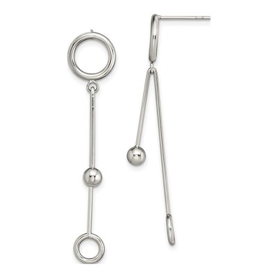 Stainless Steel Dangle Earrings