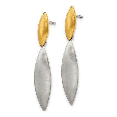 Stainless Steel Dangle Earrings – view 3