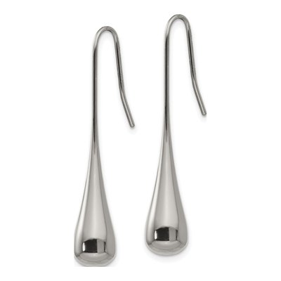 Stainless Steel Shepherd Hook Dangle Earrings – view 5