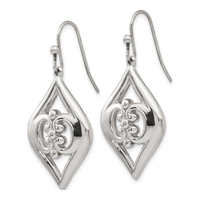 Stainless Steel Dangle Earrings – view 4