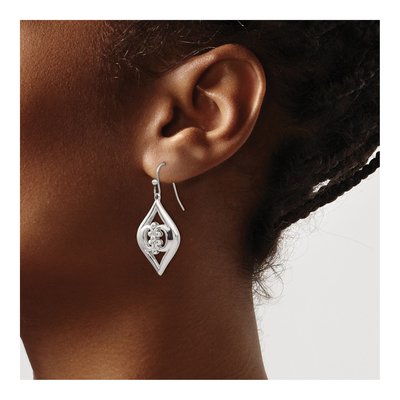 Stainless Steel Dangle Earrings – view 5