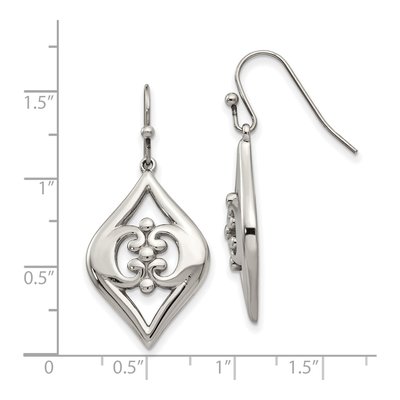 Stainless Steel Dangle Earrings – view 6