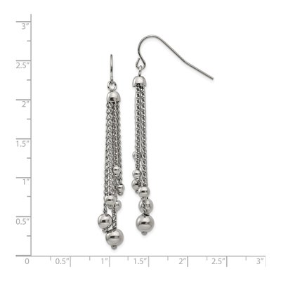Stainless Steel Dangle Earrings – view 5