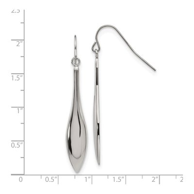 Stainless Steel Dangle Earrings – view 6