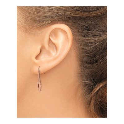 Stainless Steel IP Dangle Earrings – view 5