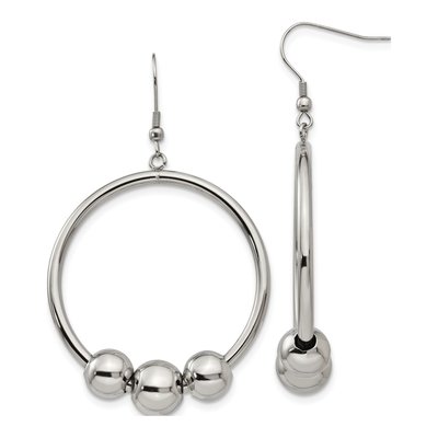 Stainless Steel Dangle Earrings