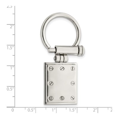 Stainless Steel Polished Key Ring – view 6