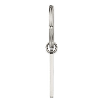 Stainless Steel Brushed Key Ring – view 4