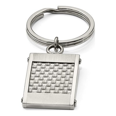 Stainless Steel Carbon Fiber Key Ring – view 6