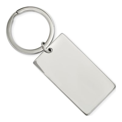 Stainless Steel Reversible Key Ring
