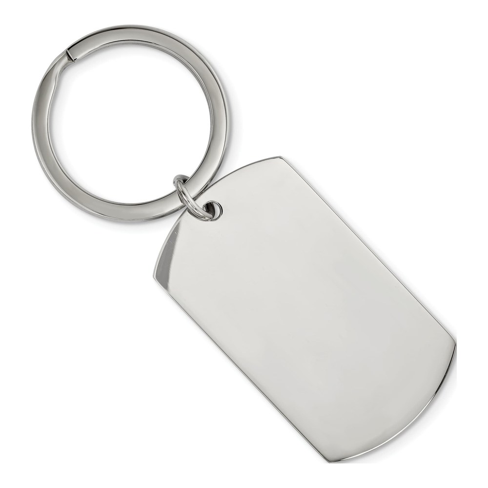 Stainless Steel Reversible Key Ring