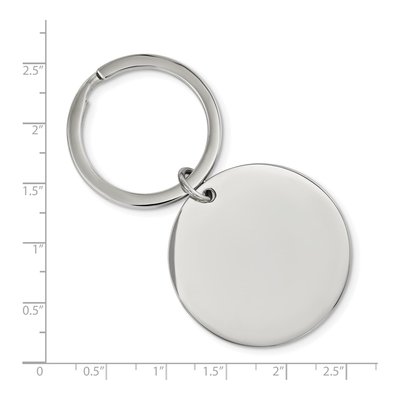 Stainless Steel Reversible Key Ring – view 4