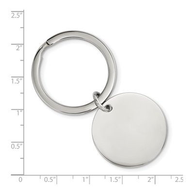 Stainless Steel Reversible Key Ring – view 4