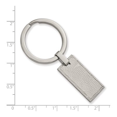 Stainless Steel Key Ring – view 2