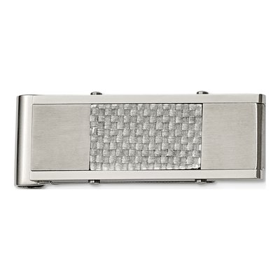 Stainless Steel Carbon Fiber Money Clip