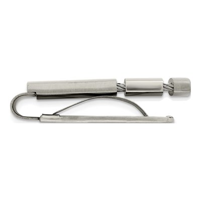 Men's Chisel Stainless Steel Cable Money Clip – view 4