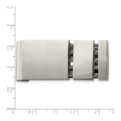 Men's Chisel Stainless Steel Cable Money Clip – view 6
