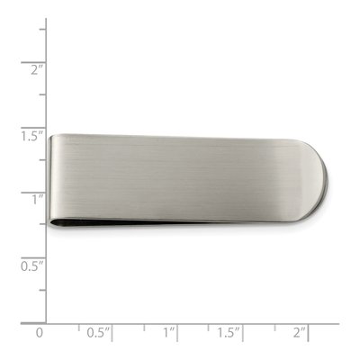 Stainless Steel Brushed Money Clip – view 6