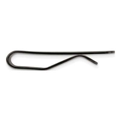 Stainless Steel Black IP Money Clip – view 4