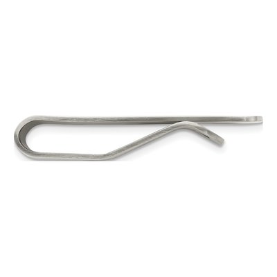 Stainless Steel Brushed Money Clip – view 4