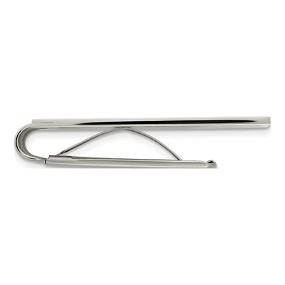 Stainless Steel Yellow IP Money Clip – view 2