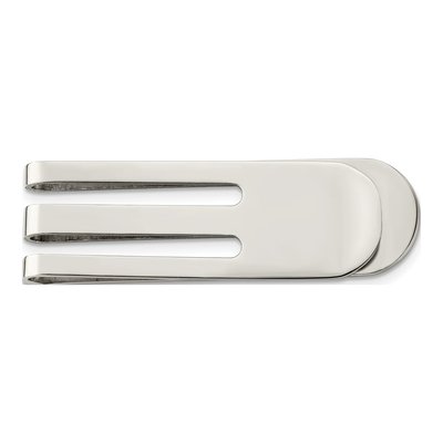Stainless Steel Polished Money Clip