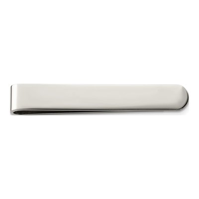 Stainless Steel Polished Tie Bar / Money Clip